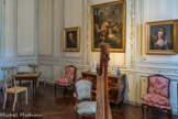Musée des Arts Décoratifs. Salon bordelais.<br> Portrait de David Skinner, huile sur toile signée A Wertmüller à Bordeaux 1788 ».
Céphale et l’aurore, tableaux de l’école française du XVIIIe siècle d’après une œuvre de François Lemoine.
Portrait de Mademoiselle Susan Johnston, huile sur toile signée A Wertmüller à Bordeaux 1788 ». Les boucles de la coiffure retombent en deux « dragone » sur les épaules. La jeune fille porte, comme la plupart des modèles féminins de Wertmüller, le fichu un peu bouffant dit « menteurs » enrubanné de satin et fermé par un bouquet de roses.