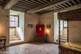 Le château de Montaigne.<br> La chambre.