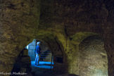 Saint-Emilion. L'église monolithe. <br> C'est un édifice religieux souterrain creusé au début du XIIème siècle dans des proportions impressionnantes (38m de long pour 12 m de haut). Au cœur de la cité, l’église monolithe rappelle l’activité religieuse de la ville au Moyen-âge et intrigue par sa conception hors du commun.