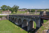Citadelle de Blaye<br>. La porte Royale. Le pont dormant et le pont-levis.