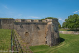 Citadelle de Blaye<br>. Bouches à canon pour tirer dans les douves sèches.