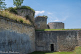 Citadelle de Blaye<br>. Les tours arasées du château des Rudel.