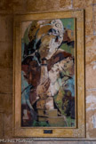Le phare de Cordouan.<br> LA CHAPELLE ROYALE. La Vierge Protectrice. 1995. Don pour le phare de Cordouan par Nane, peintre de Leognard.