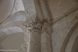 Talmont <br> Animaux (oiseaux et lions). Chapiteaux de la croisée du transept.