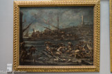 Musée des Beaux Arts. <br> Alessandro Magnasco
Gênes, 1667 – Gênes, 1749
Embarquement des galériens dans le port de Gênes
Huile sur toile