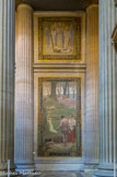Pierre PUVIS DE CHAVANNES
1824-1898
Peintures sur toiles marouflées
Commande publique 1874
L'ENFANCE DE SAINTE GENEVIEVE ET LA RENCONTRE DE SAINTE GENEVIEVE ET DE SAINT GERMAIN
