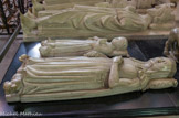 <center>Jean Ier et Jeanne de France
</center> Jean Ier dit le Posthume, mort 1316, roi de France et de Navarre du 15 au 19 novembre 1316, fils de Louis X le Hutin et de Clémence de Hongrie. Premier tiers du XIVe siècle, marbre.
Jeanne de France, 1311 - 1349, reine de Navarre, fille de Louis X et de Marguerite de Bourgogne. Seconde moitié du XIVe siècle, marbre.