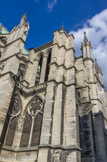 <center> Basilique Saint Denis. </center>Façade sud. Transept.