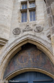 <center></center><center>Hôtel de Soubise. Archives Nationales.</center>Porte fortifiée garnie de deux tourelles, datant de la construction de la demeure d'Olivier de Clisson.