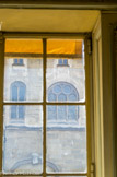 <center></center><center>Hôtel de Soubise. Archives Nationales.</center>Cabinet des livres. Fenêtres de la chapelle des Guise.
