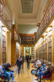 <center></center><center>La bibliothèque. </center>