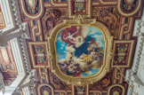<center></center><center>Palais de Justice. </center>Chambre civile de la Cour de cassation. Le plafond, dû à Bonnat en 1901, représente la justice qui sépare les bons et les méchants.