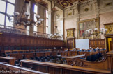 <center></center><center>Palais de Justice. </center>Chambre civile de la Cour de cassation. En haut, à gauche, la galerie qui a été ajoutée pour le procés du maréchal Pétain.
