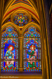 <center></center><center>La Sainte-Chapelle.  </center> La Vierg et le Christ.