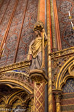 <center></center><center>La Sainte-Chapelle.  </center>A gauche, livre des nombres. A droite, Deutéronome et Josué.