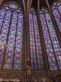 <center></center><center>La Sainte-Chapelle.  </center> De gauche à droite : Deutéronome & Josué ; livre des Juges ; l'arbre de Jessé et Isaïe.