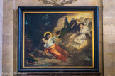 <center>L'église Saint-Paul-Saint-Louis</center>Chapelle du Sacré-Cœur : Tableau «Le Christ au jardin des Oliviers» d'Eugène Delacroix (1798-1863). Dans cette scène, le Christ est seul. Ses amis se sont endormis. Il connait son sort et pourrait encore choisir la fuite. Résistant à cette dernière tentation, il lève son bras vers le Père en signe d’appel, mais garde la tête baissée, résigné à son sacrifice. Cette opposition des attitudes tisse un lien entre la tragédie d’un destin et le traitement artistique. Le contraste de l’ombre et de la lumière renforce la symbolique du déchirement de l’homme qui accepte son destin et renonce à sauver sa vie de mortel. À gauche, l’ombre. À droite, la lumière. Jésus entre les deux.