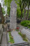 <center>Le cimetière du Père Lachaise </center> Guillaume Apollinaire.