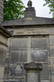 <center>Le cimetière du Père Lachaise </center> Antoine Jean Gros, peintre.