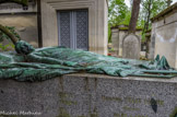 <center>Le cimetière du Père Lachaise </center> Felix Faure, gisant de Saint-Marceaux.
