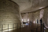 <center>Le Louvre médiéval.</center> Le donjon.