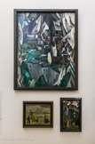 <center></center><center>Musée Beaubourg</center> Robert Delaunay (1885 – 1941 France). La ville n°2, 1910.
Lyonel Feininger (1871 – 1956 États-Unis). Am Strande, 1913.
Robert Delaunay. Saint-Cloud. Étude de paysages. 1910.