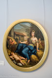 <center>Le domaine de Marly</center>L'Eté. François Stiemart (1680 – 1740). D'après Louis de Boullogne (1654 – 1733). Cette œuvre décorait un appartement du dauphin au rez-de-chaussée du pavillon. L'œuvre originale intitulée l'Etét a été peinte pour Versailles en 1680 ; elle est aujourd'hui perdue.