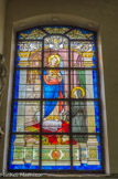 <center>Eglise saint Vigor</center>Vitrail de Champigneulle.