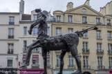 <center>Rue de Sèvres</center>La statue du Centaure de César, 1985.