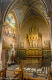 <center>Saint Ignace</center> Chapelle des martyrs. Au centre, saint Paul Miki, à gauche, saint Jean de Goto, à droite, saint Jacques Kisaï