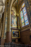 <center>Saint Eustache</center> Chapelle Sainte-Agnès. Copie de La Déposition du Christ, d'après Luca Giordano, de Théophile Vauchelet (XIXe siècle).