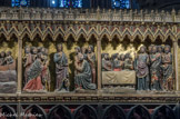 <center>Clôture méridionale du chœur : Apparitions du Christ Ressuscité. </center> Le Christ apparaît aux apôtres et disciples en Galilée.
Le Christ apparaît au jour de l'Ascension.