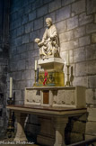 <center>Chapelle de la Sainte-Enfance  (ou Enfance Missionnaire). </center> Statue de « L'Œuvre de la Sainte-Enfance » (vers 1864) par Adolphe-Victor Geoffroy-Dechaume, sculpteur.
Reliques et chasse de saint Paul Chen séminariste chinois, martyr (mort en 1861), déposées à Notre-Dame de Paris depuis 1920