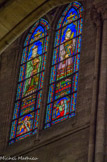<center>Les vitraux. </center> Melchisédech et Aaron