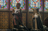 <center>La Chapelle Saint-Guillaume. </center>  Monument de Jean Jouvenel des Ursins et de son épouse Michelle de Vitry (XVe siècle).