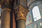 <center></center><center>Eglise Saint-Germain-des-Prés. </center> 3e arcade, côté ouest « chapiteau de Samson ».