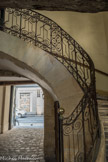 <center></center><center>Quartier latin. </center> Rue Jacob. Escalier XVIIe