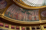 <center>Théâtre des Champs-Élysées.</center>La Symphonie. Il y est représentés, à droite, Bach entouré de ses fuges et du canon, Haendel et sa messe en si, Beethoven entouré de neuf femmes nues représentant ses symphonies, Weber et son opéra Oberon.
