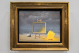 <center>Exposition Magritte.</center>La belle captive, vers 1950.