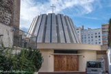 <center></center><center>Notre-Dame de La Salette. </center> L'église paroissiale moderne qui a été construite en 1969. Les architectes Henri Colboc et Jean Dionis du Séjour conçoivent une sorte de rotonde en béton armé revêtu de ciment.