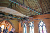 <center></center><center>Musée des Arts et Métiers.</center> La nef est composée d’un vaisseau unique. Repeinte au XIXe siècle, elle date du milieu du XIIIe siècle et est couverte d’une voûte en berceau en bois.