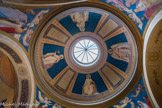 <center></center><center>Église Notre-Dame-de-Lorette. </center> La chapelle des baptêmes. La coupole : en bas, la sagesse, à droite, l'ange gardien, à gauche, l'innocence et en haut, l'intelligence.