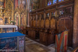 <center></center><center>Église Saint-Germain-l'Auxerrois.</center> Chapelle de la Vierge. Les stalles.