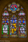 <center></center><center>Église Saint-Germain-l'Auxerrois.</center> Les vitraux de la chapelle sont de Maréchal de Metz, 1837. Manassès, Ezéchias, Johathan. Judith en buste, en haut.