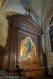 <center></center><center>Église Saint-Germain-l'Auxerrois.</center>  Chapelle des Saints-Apôtres. Les trois vertus théologales la Foi, l’Espérance et la Charité, par Jules Quantin (1857)