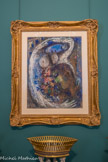 <center></center><center>Musée Marmottan Monet.</center> MARC CHAGALL 1887-1985
FIANCÉE AU VISAGE BLEU 1956
Gouache et pastel.