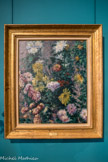 <center></center><center>Musée Marmottan Monet.</center> GUSTAVE CAILLEBOTTE 1848-1894
CHRYSANTHÈMES BLANCS ET JAUNES. JARDIN DU PETIT GENNEVILLIERS.
1893 Huile sur toile.