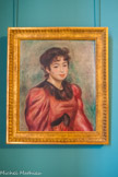 <center></center><center>Musée Marmottan Monet.</center> AUGUSTE RENOIR 1841-1919
PORTRAIT DE MADEMOISELLE VICTORINE
DE BELUO
1892
Huile sur toile