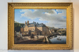 <center></center><center>Musée Marmottan Monet.</center> JOSEPH-FRANÇOIS-JOSEPH SWEBACH DIT SWEBACH-DESFONTAINES 1769-1823
LE CHÂTEAU DE LA CHAUSSÉE PRÈS DE BOUGIVAL 1822
Huile sur toile