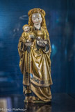 <center></center><center>Musée Marmottan Monet.</center> ECOLE DE MALINES LA VIERGE ET L'ENFANT JESUS Vers 1500
Bois sculpté et peint